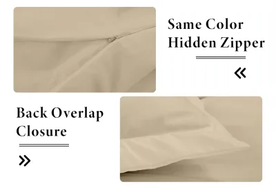 ROYALE LINENS White Duvet Cover - Duvet Cover Set - 3 Piece Double Brushed Duvet Covers with Zipper Closure, 1 Duvet Cover and 2 Pillow Shams