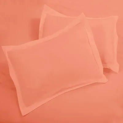 ROYALE LINENS White Duvet Cover - Duvet Cover Set - 3 Piece Double Brushed Duvet Covers with Zipper Closure, 1 Duvet Cover and 2 Pillow Shams