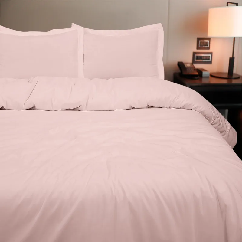ROYALE LINENS White Duvet Cover - Duvet Cover Set - 3 Piece Double Brushed Duvet Covers with Zipper Closure, 1 Duvet Cover and 2 Pillow Shams