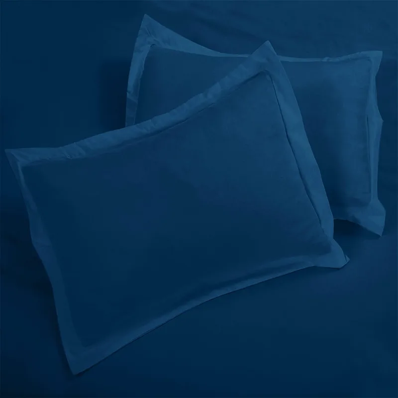 ROYALE LINENS White Duvet Cover - Duvet Cover Set - 3 Piece Double Brushed Duvet Covers with Zipper Closure, 1 Duvet Cover and 2 Pillow Shams
